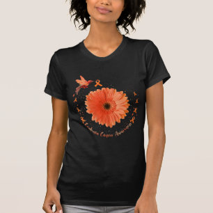 Oranje zonnebloempitten - Zonnebloem - Kankerziekt T-shirt