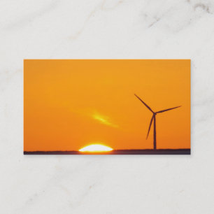 Oranje ZonneVisitekaartje Visitekaartje