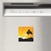 oranje zonsondergang. magneet (Insitu (Vaatwasser))