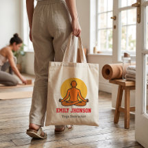 Oranje Zonsondergang Mediterende Silhouet Yoga Ins