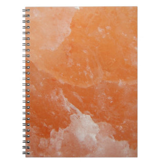 Oranje zoutsteen notitieboek