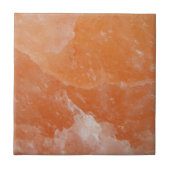 Oranje zoutsteen tegeltje (Voorkant)