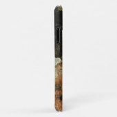 Oranje, zwart en helder kwartz Case-Mate iPhone case (Achterkant/rechts)