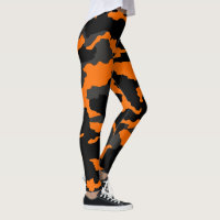 Oranje Zwart Grijs Camouflage Camo Patroon
