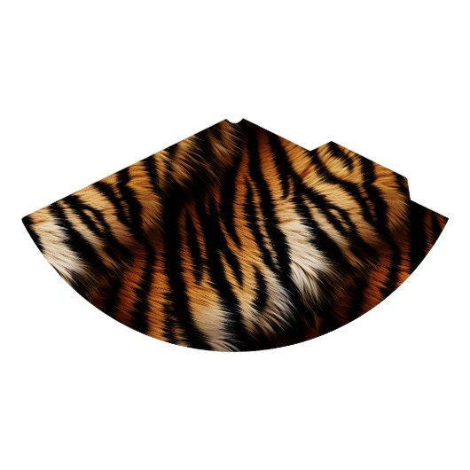 Oranje zwarte tijgerbont feesthoedjes (Voorkant)