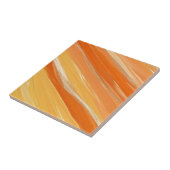 Oranje Zwemmen Tegeltje (Zijkant)