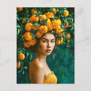 Oranjebloesem Koningin Feestdagenkaart