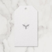 Oranjerood, Sinaasappeltaal Cadeaulabels (Achterkant)