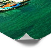 Oranjestad Aruba Poster (Hoek)