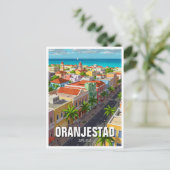 Oranjestad Aruba Reizen Briefkaart (Staand voorkant)