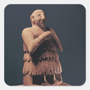 Orant uit Tello Vierkante Sticker