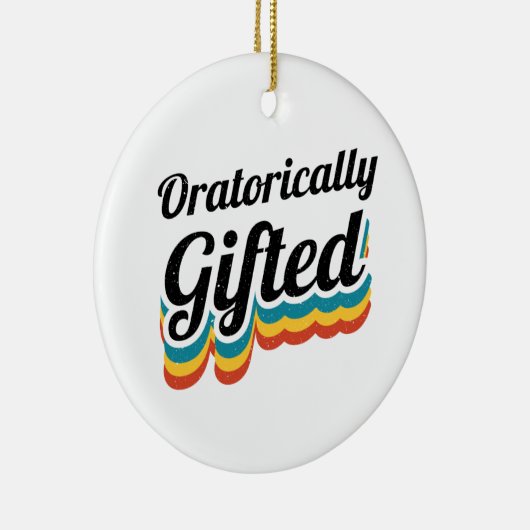 Oratorisch getinte debiteurenforum keramisch ornament (Rechts)