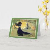 Orazi Manuel 1905  Frans Adverteren Kaart (Gele Bloem)