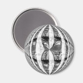 Orb Chrome fridge magnet Magneet (Voorkant / Achterkant)