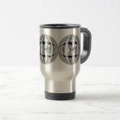 Orb Chrome Round tasse de voyage ronde (Devant droit)