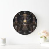 Orb De L'Acrellis Fractal Art Wall Horloge (Maison)