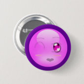 Orb Feelings: Flirty Ronde Button 5,7 Cm (Voorkant /achterkant)