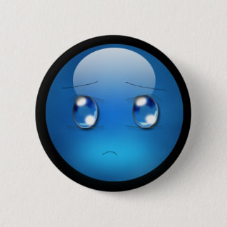 Orb Feelings: Sad Ronde Button 5,7 Cm