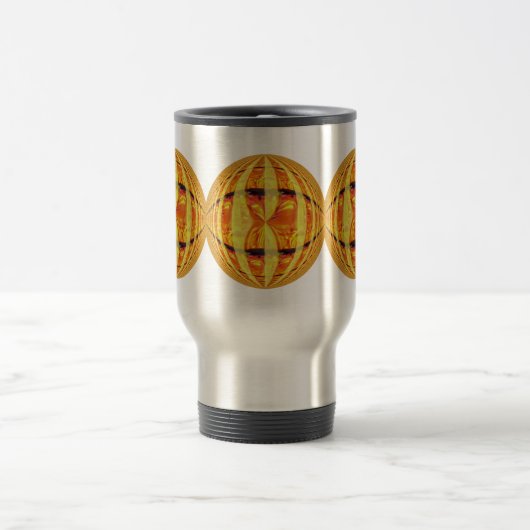 Orb Gold Round tasse de voyage (Centre)