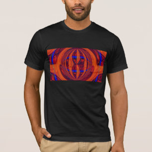 Orb Red American apparel t shirt