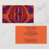 Orb Red visitekaartje (Voorkant / Achterkant)