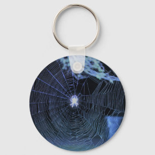Orb Weaver 's nachts Sleutelhanger