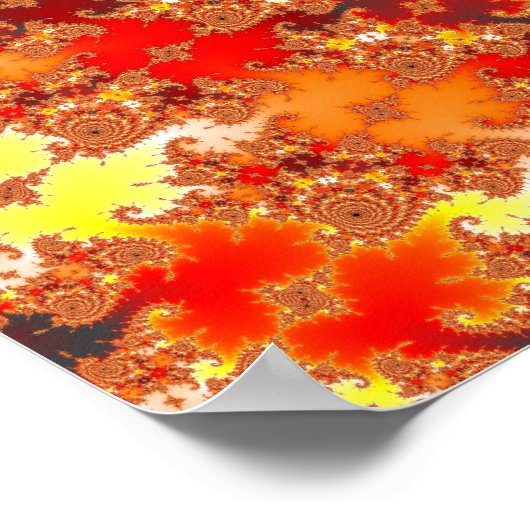 Orbe d'hypne - Poster fractal (Coin)