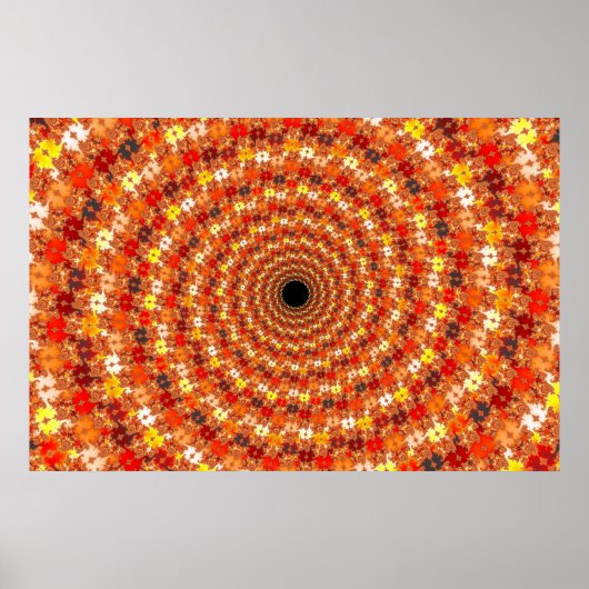 Orbe d'hypne - Poster fractal (Devant)