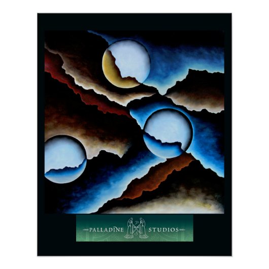 'Orbis Alia' Glanzend Poster Perfect Poster (Voorkant)