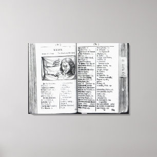 Orbis Sensualium Pictus Canvas Afdruk