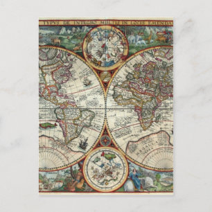 Orbis Terrarum 1594 - Carte du monde