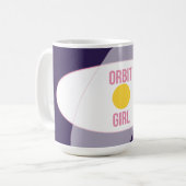 Orbit Girl — 90s Maximalist Mug | Retro Bedrm  (Devant gauche)
