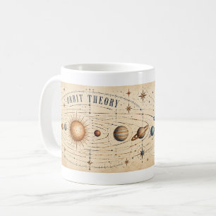 Orbit Theorie Vintage Astronomie Mok