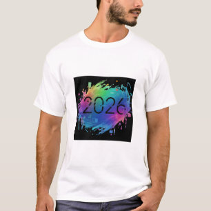 Orbital Dawn : T-Shirt Nouvel An 2026