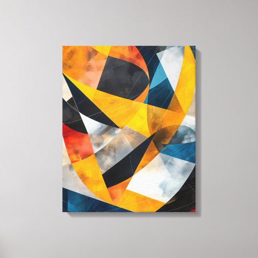 Orbitale convergentie canvas afdruk (Voorkant)