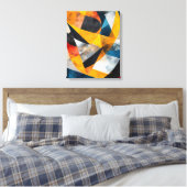 Orbitale convergentie canvas afdruk (Insitu (Slaapkamer))
