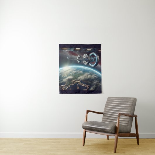 Orbite de l'innovation Tapisserie (En situation)