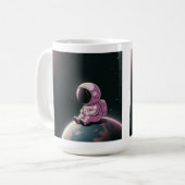 Orbite pacifique - Vibes cosmiques Mug (Devant gauche)