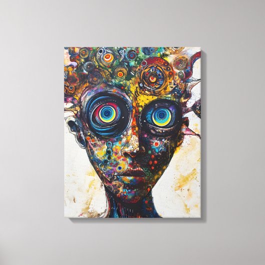 Orbiting-intuïtie Canvas Afdruk (Voorkant)