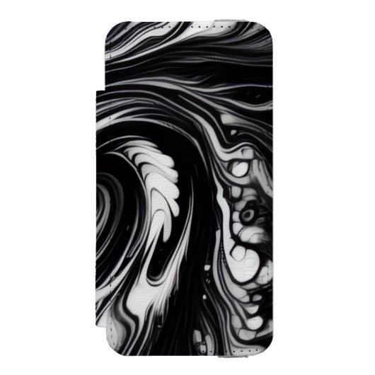 Orbiting Vortex  Incipio iPhone Portemonnee Hoesje (Voorkant Agenda)