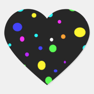 Orbs-hartsticker Hart Sticker