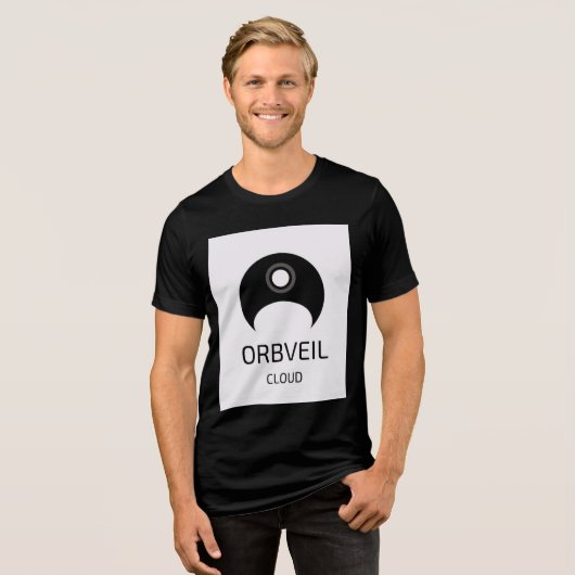 Orbveil Cloud Tri-Blend Shirt (Voorkant volledig)