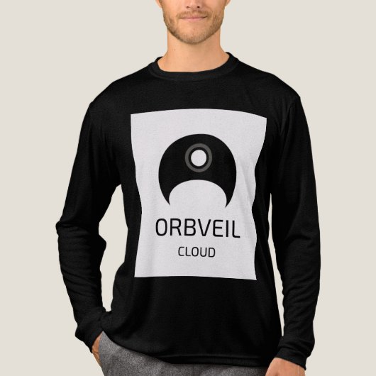 Orbveil Cloud Tri-Blend Shirt (Voorkant volledig)