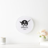 Orbveil Cloud Wall Clock Ronde Klok (Huis)