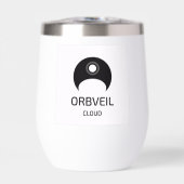 Orbveil Cloud Watter Bottle (Voorkant)
