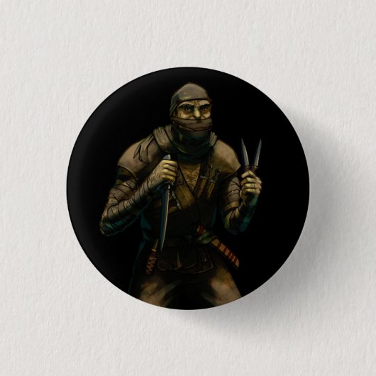 Orc Assassin Ronde Button 3,2 Cm (Voorkant)