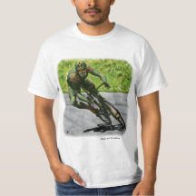 Orc Cyclist Bike Racing Fantasy Art Shirt