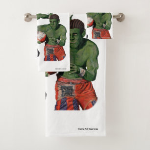 Orc Gladiator Football Sport Imaginaire Serviettes
