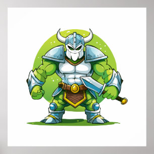 orc krijger poster
