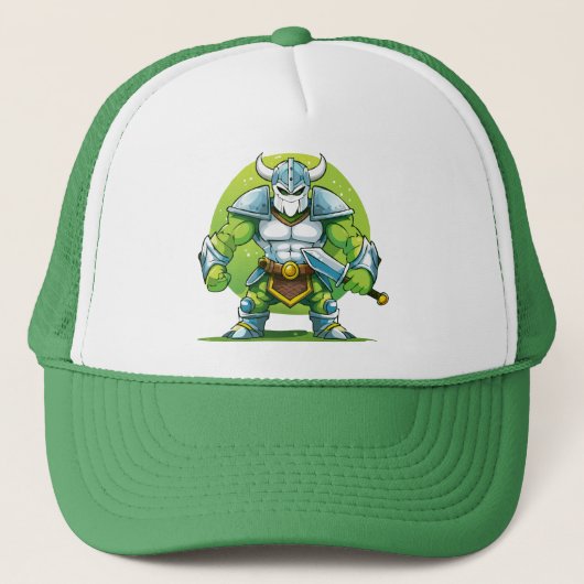 orc krijger trucker pet (Voorkant)